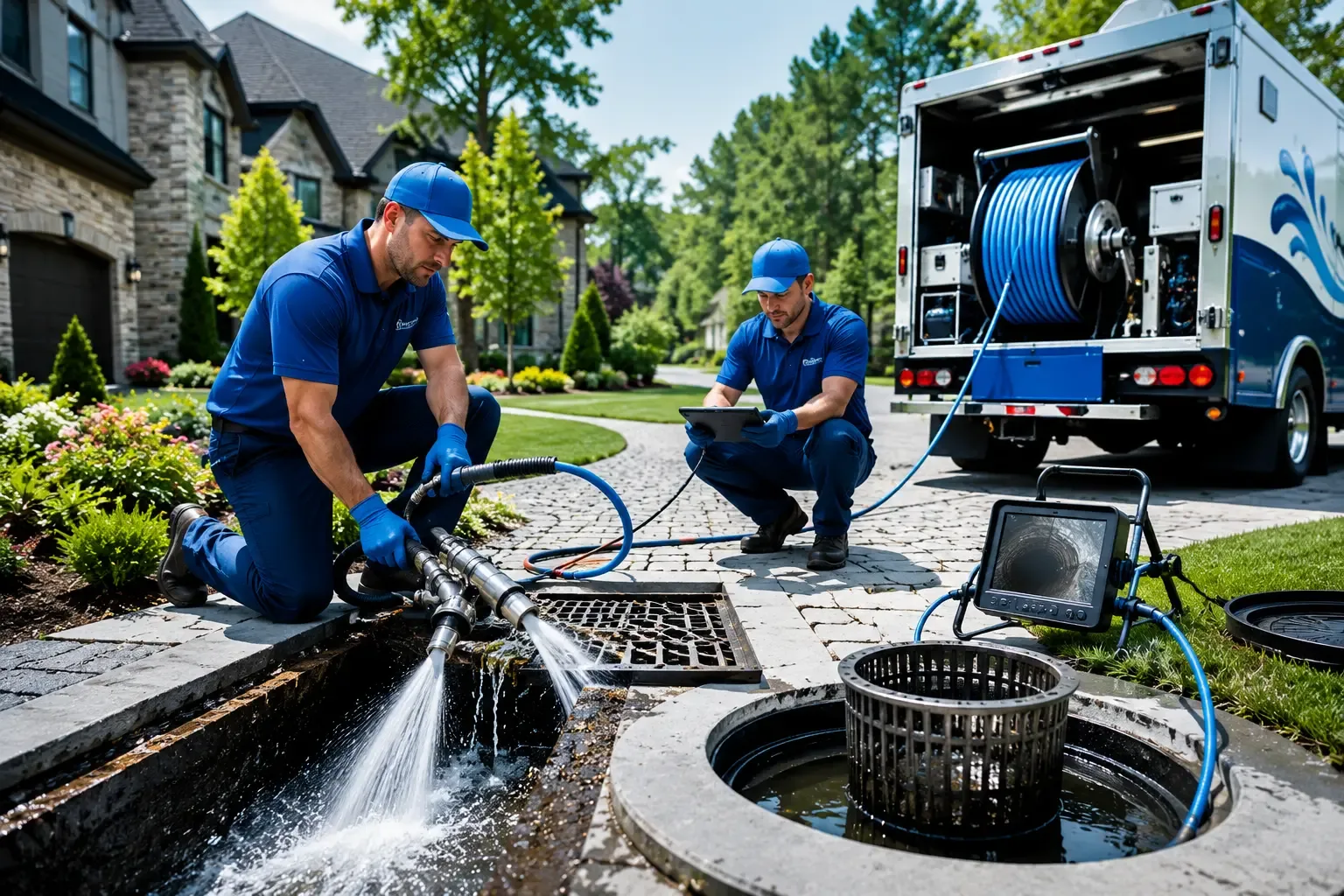 Local outdoor drain cleaning professionals in Lumber Bridge, NC
